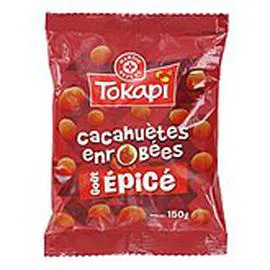 MARQUE REPÈRE, TOKAPI Cacahuètes enrobées Epicées 150g