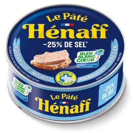 Pâté réduit en sel (154g)