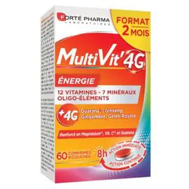 Complément Alimentaire Vitalité Multivit'4GEnergie (x60)