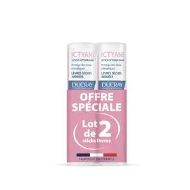 Baume à Lèvres Hydratant Ictyane (2x3g)