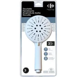 Pommeau de douche 3 jets (l'unité)