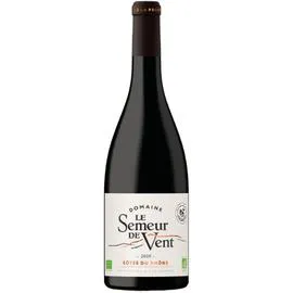 Vin rouge côtes du rhône bio domaine semeur de vent (75cl)