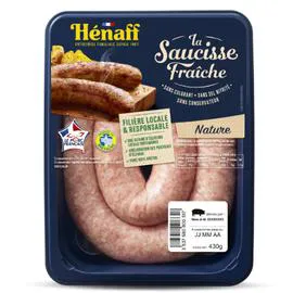 Saucisse brassé fraîche (430g)