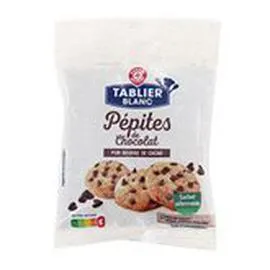 MARQUE REPÈRE, TABLIER BLANC Pepites de chocolat 100g