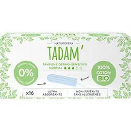 Tampons sensitifs bio Normal (x16)