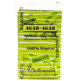 Agar Agar 100% végétal (5x4g)