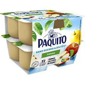 Purée de pommes sans sucres ajoutés (8x100g)