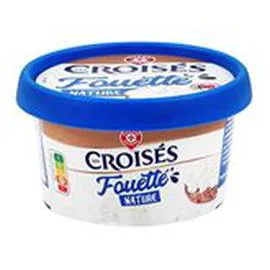 MARQUE REPÈRE, LES CROISÉS Fromage fouetté Nature sel de Guérande 150g