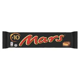 MARS Barre chocolatée fourrées au caramel 450g