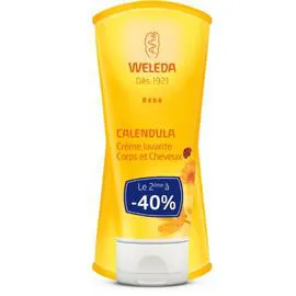 Crème lavante corps et cheveux (2x200ml)