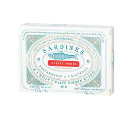 ALBERT MÉNÈS Sardines à l'huile d'olive vierge extra 87g