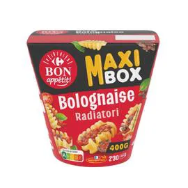 Plat cuisiné radiatori bolognaise (400g)