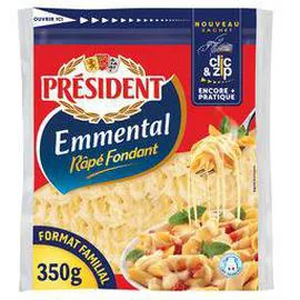 PRÉSIDENT Emmental râpé fondant 350g