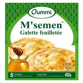 Galette M'semen feuilletée (5x80g)