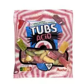 Bonbons gélifiés tubs acid (200g)