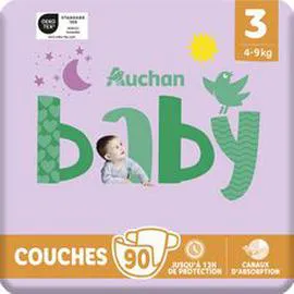 Couches taille 3 (4-9kg) (x90)