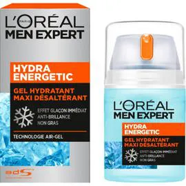L'ORÉAL PARIS, MEN EXPERT Crème Visage Hydratante Hydra Energetic Maxi-Désaltérant 50ml