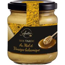 Moutarde au miel & vinaigre balsamique (210g)