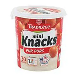 Saucisse Mini Knacks Pot micro ondable (200g)