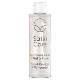 Nettoyant Corps 2en1 + Gel à Raser Poils Pubiens Satin Care (190ml)