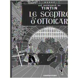 BD Les Aventures de Tintin Tome 08 - Le sceptre d'Ottokar (l'unité)