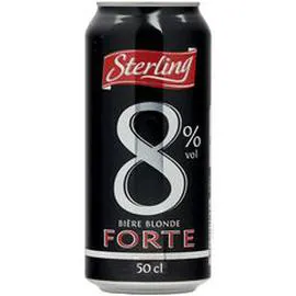 Bière blonde forte 8% boîte (50cl)