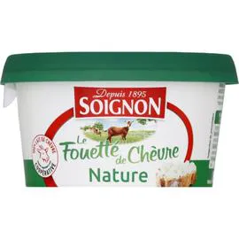 SOIGNON Chèvre fouetté Nature 140g