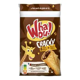 WHAOU! Crêpes chocolat et céréales 256g