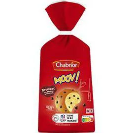 CHABRIOR Brioches Moov! aux pépites de chocolat 336g