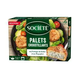 SOCIÉTÉ Palets croustillants au formage de brebis et au Roquefort 150g