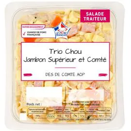 Salade de chou jambon et comté (800g)