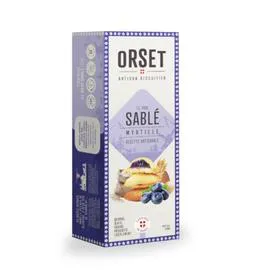 Biscuits sablé myrtille (110g)