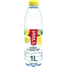 VITTEL Eau aromatisée citron citron vert Bio 1l