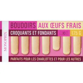 MONOPRIX Boudoirs aux oeufs frais, croquants et fondants 175g