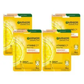 Masque visage Vitamine C Booster d'Eclat (x4)