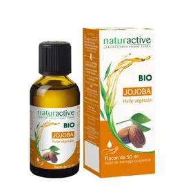 Huile De Massage Végétale Jojoba Bio (50ml)