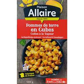 Pommes de terre en cubes (500g)