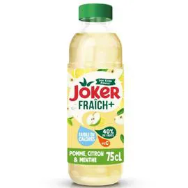 JOKER Jus de Fruits Pomme, Citron et Menthe 75cl