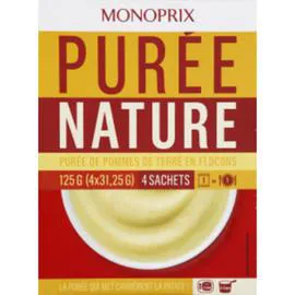 MONOPRIX Purée nature 450g