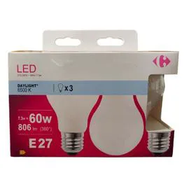 Ampoule LED Fil standard - 60W - E27 (x3)