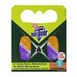 MARQUE REPÈRE, INSECTIVOR Crochets anti-mites Cèdre 2x3ml