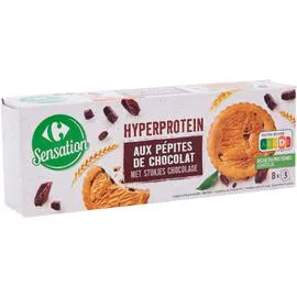 Biscuits Hyperprotein pépites chocolat (140g)