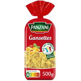 PANZANI Pâtes gansettes 500g