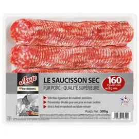 Saucisson Sec Pur Porc (500g)