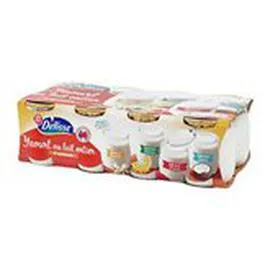 MARQUE REPÈRE, DÉLISSE Yaourts aromatisés 4 saveurs 8x125g