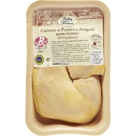 Cuisses de poulet jaune fermier LR (x2)