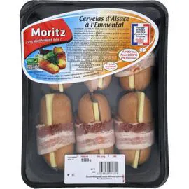 Cervelas d'Alsace à l'emmental (660g)