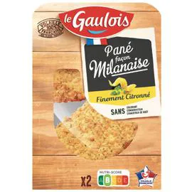 LE GAULOIS Pané façon Milanaise/citronné 200g