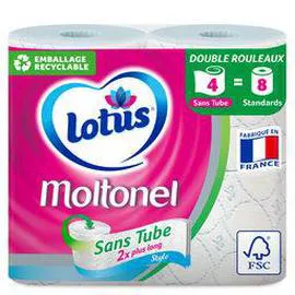 Papier Toilette Lotus Sans tube (x4)