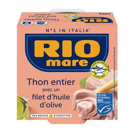Thon entier MSC avec un filet d'huile d'olive (120g)